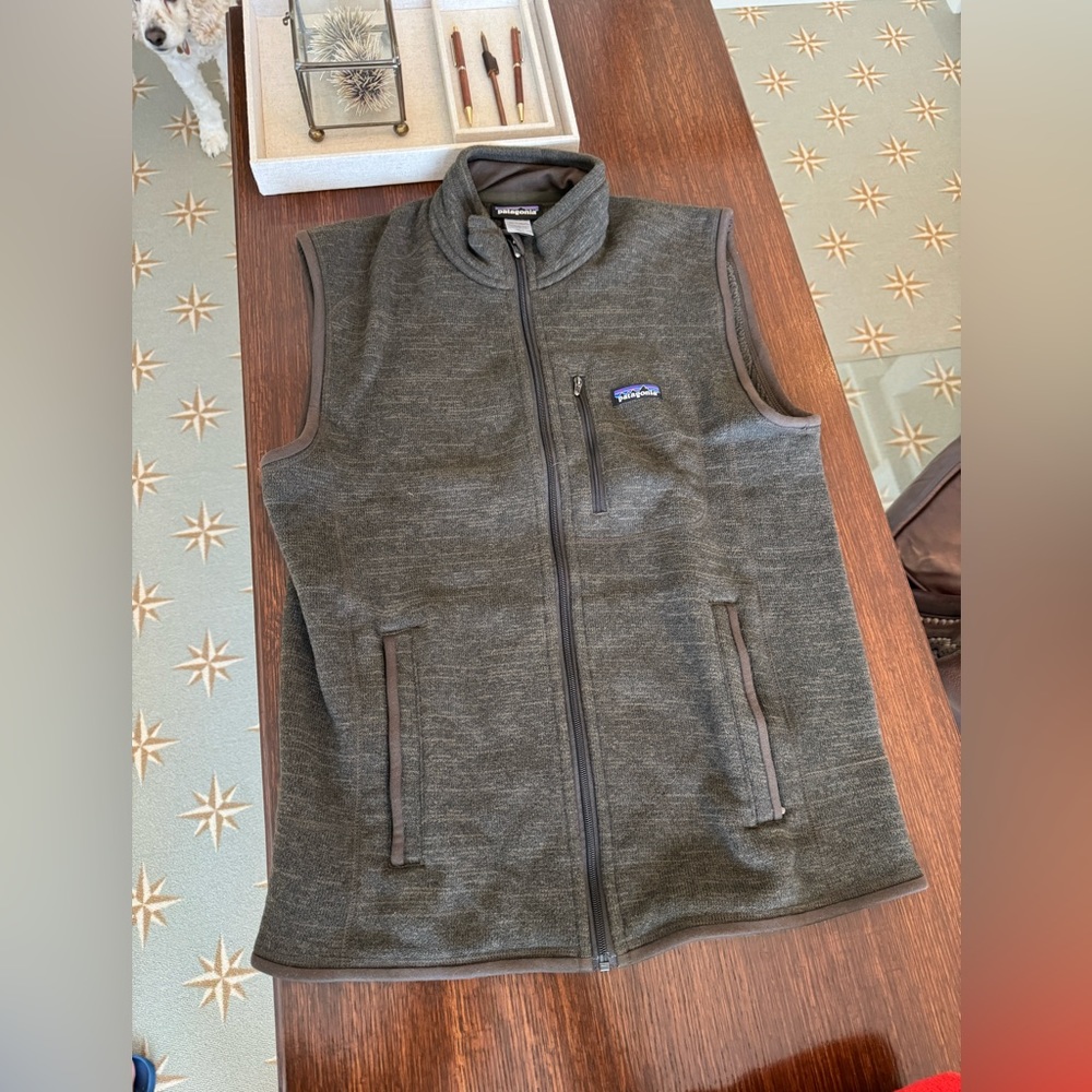 Patagonia Better Sweater Brown Vest Mens medium